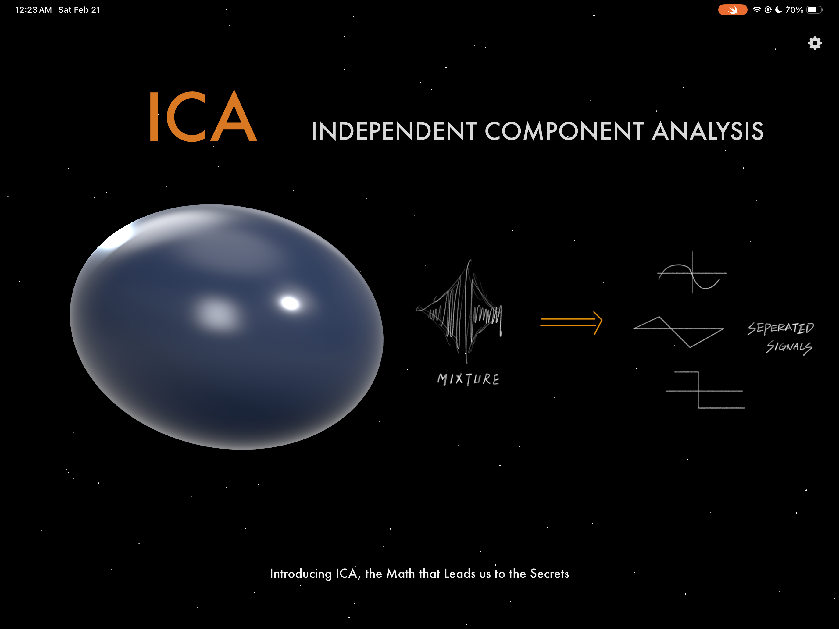 Convergence in-game ICA scene