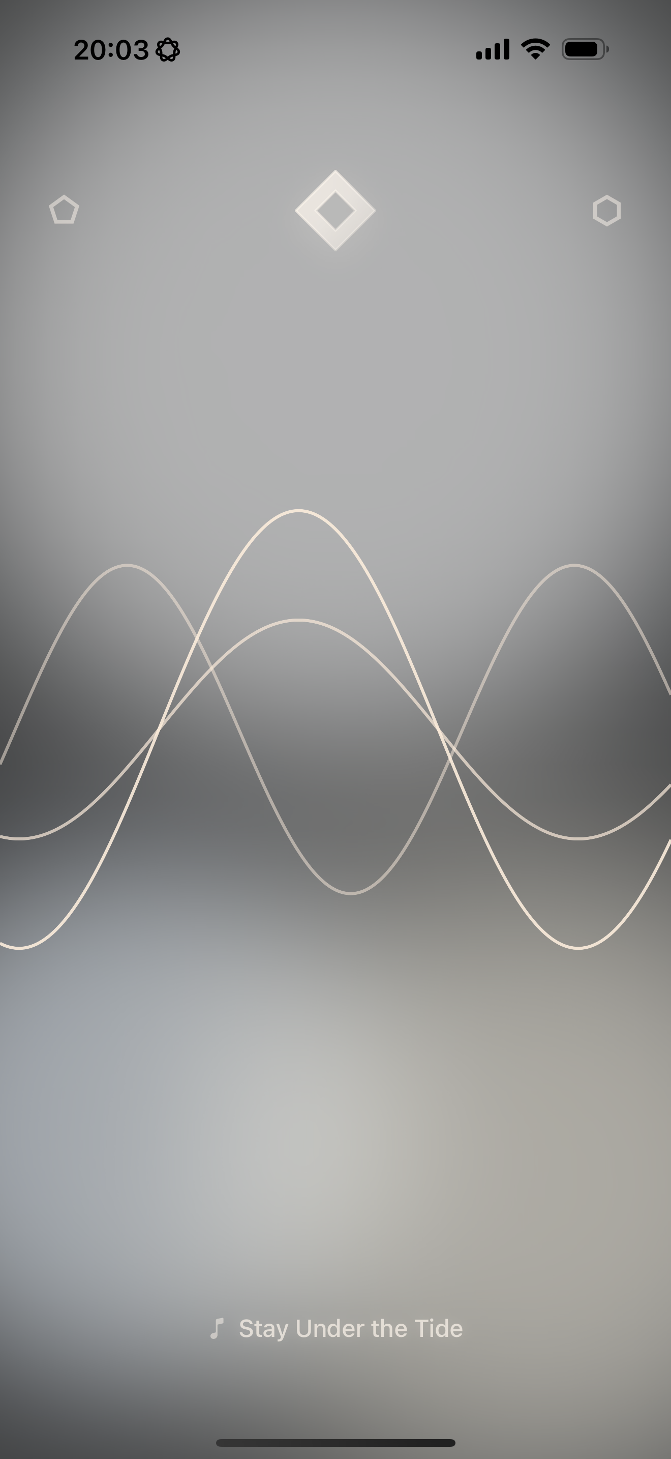 Rhylm iOS ambient scene screenshot