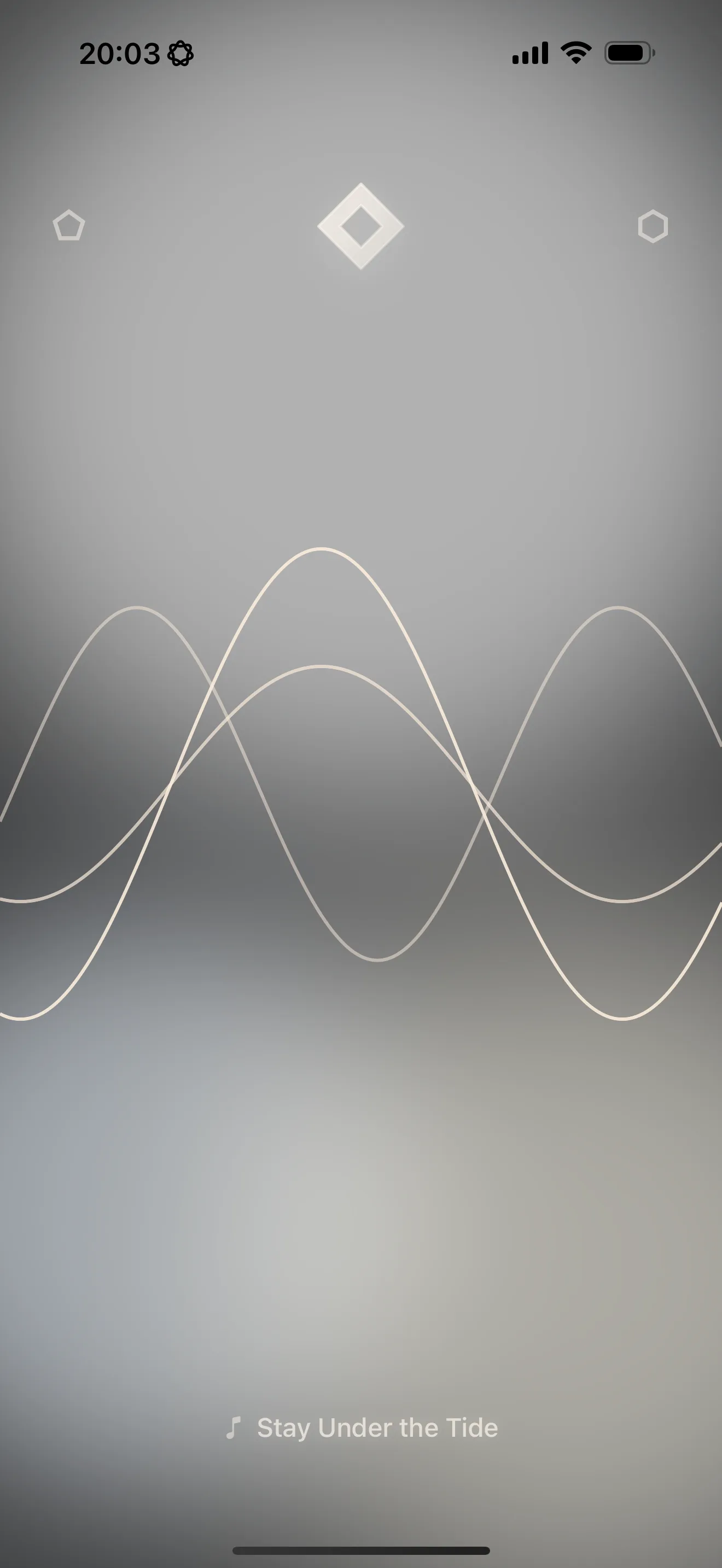 Rhylm iOS ambient scene screenshot