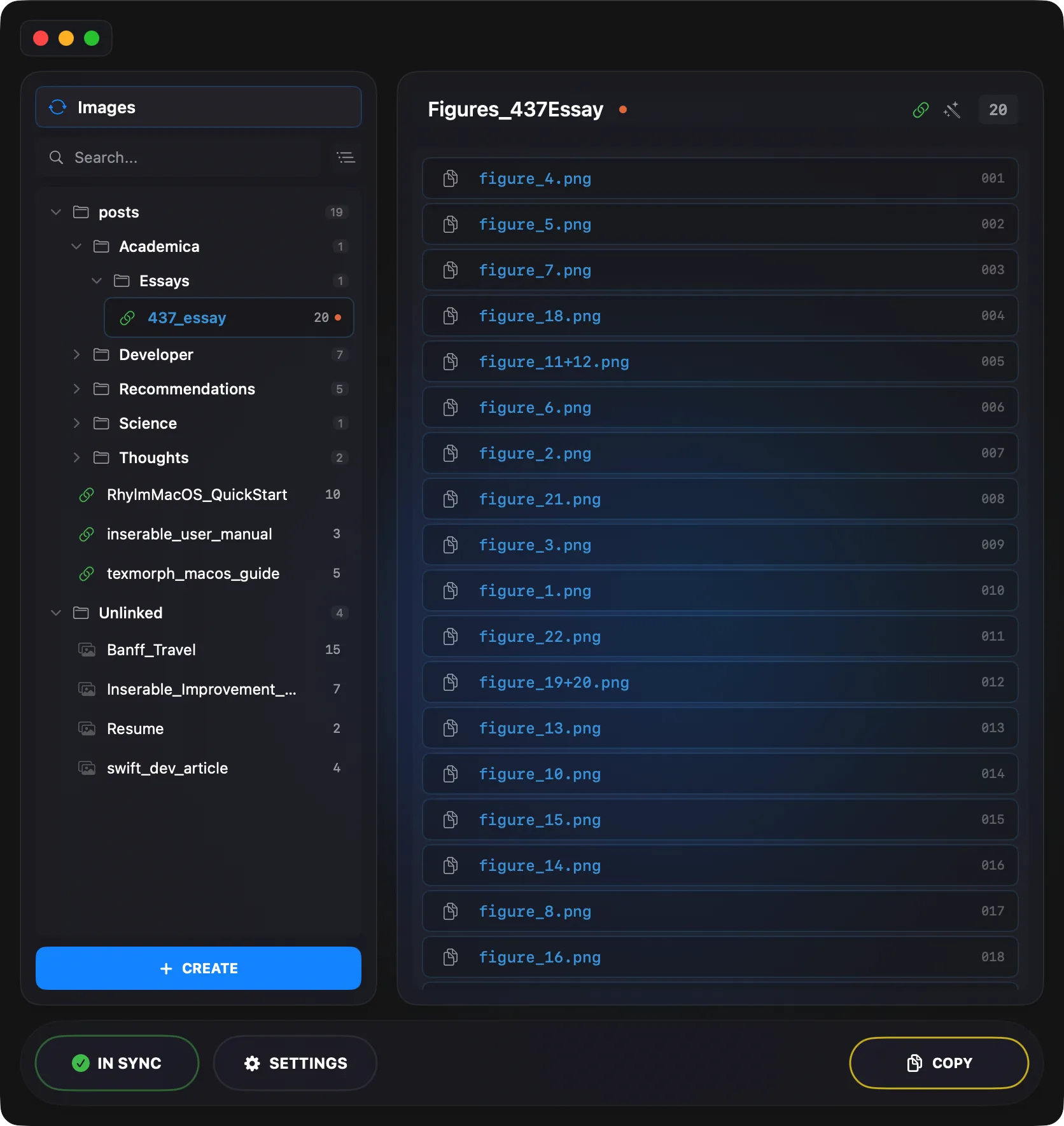 Inserable session mapping interface