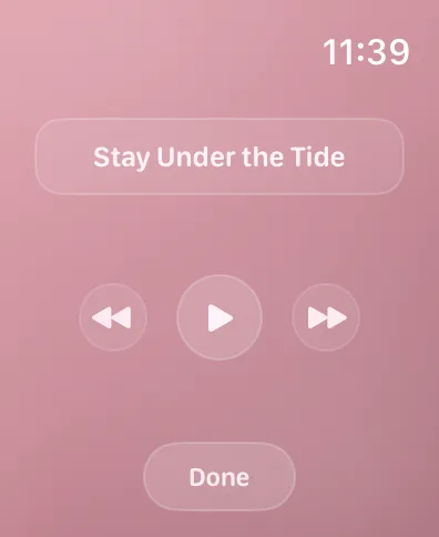 Rhylm watchOS screenshot 3